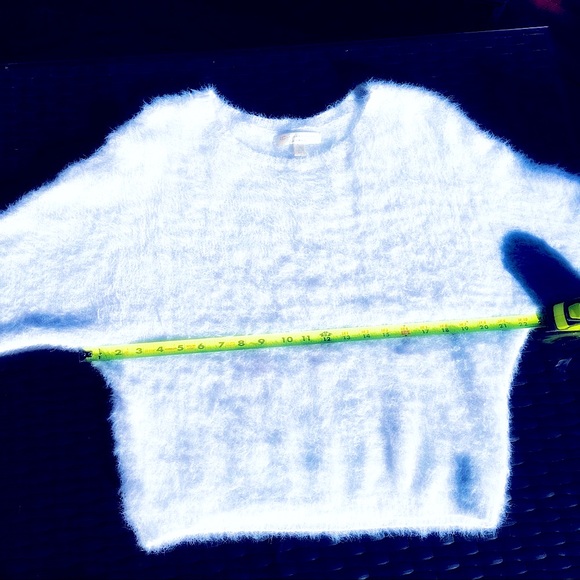 Rare Find! So Soft and Fun Baby Blue Sweater - Picture 5 of 7